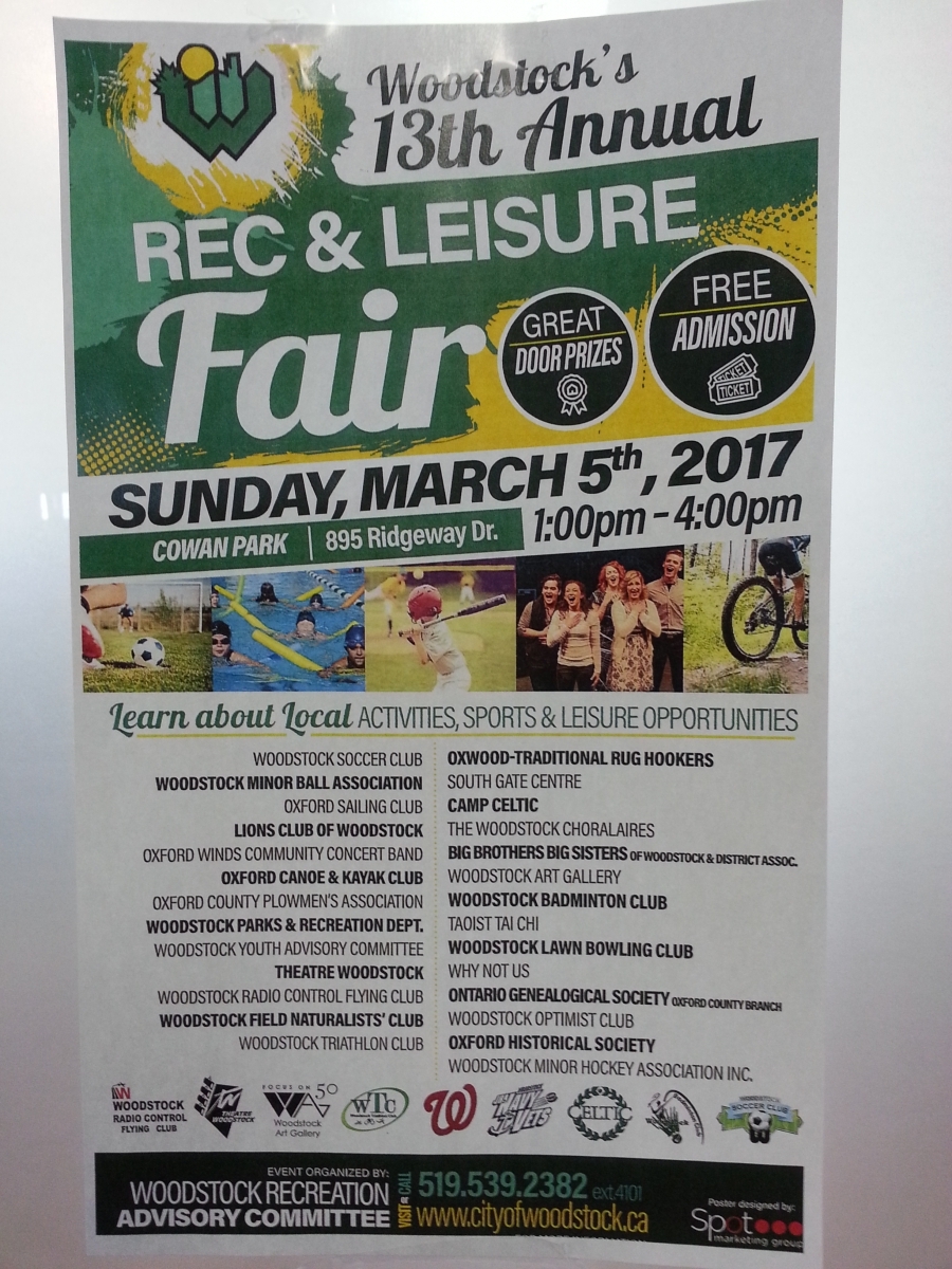 2017 Woodstock Rec & Leisure Show Woodstock RC Club